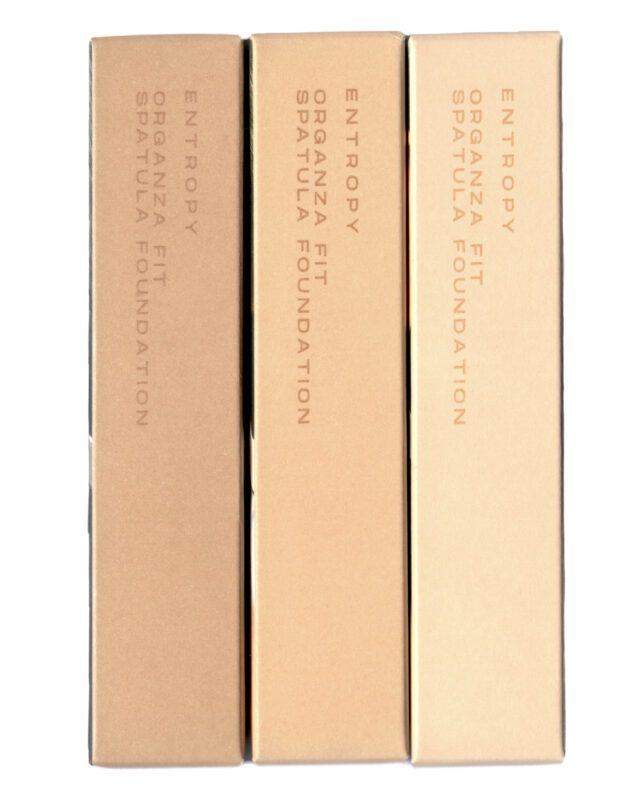 ENTROPY Organza Fit Foundation: Packaging Design