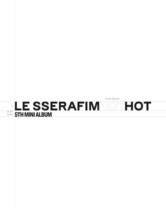LE SSERAFIM 5th Mini Album HOT: Identity