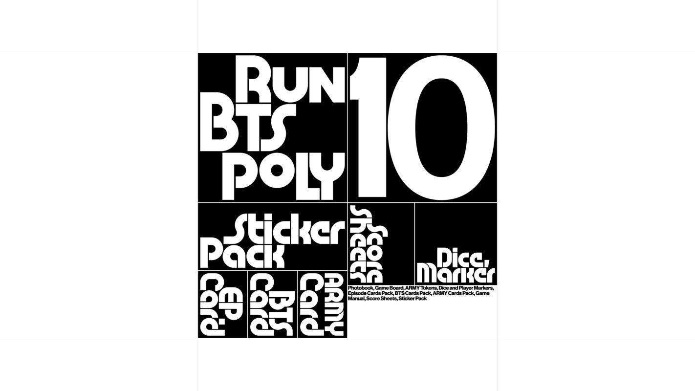 RUN BTS POLY: Identity Design